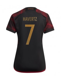 Ženski Nogometna dresi replika Nemčija Kai Havertz #7 Gostujoči SP 2022 Kratek rokav